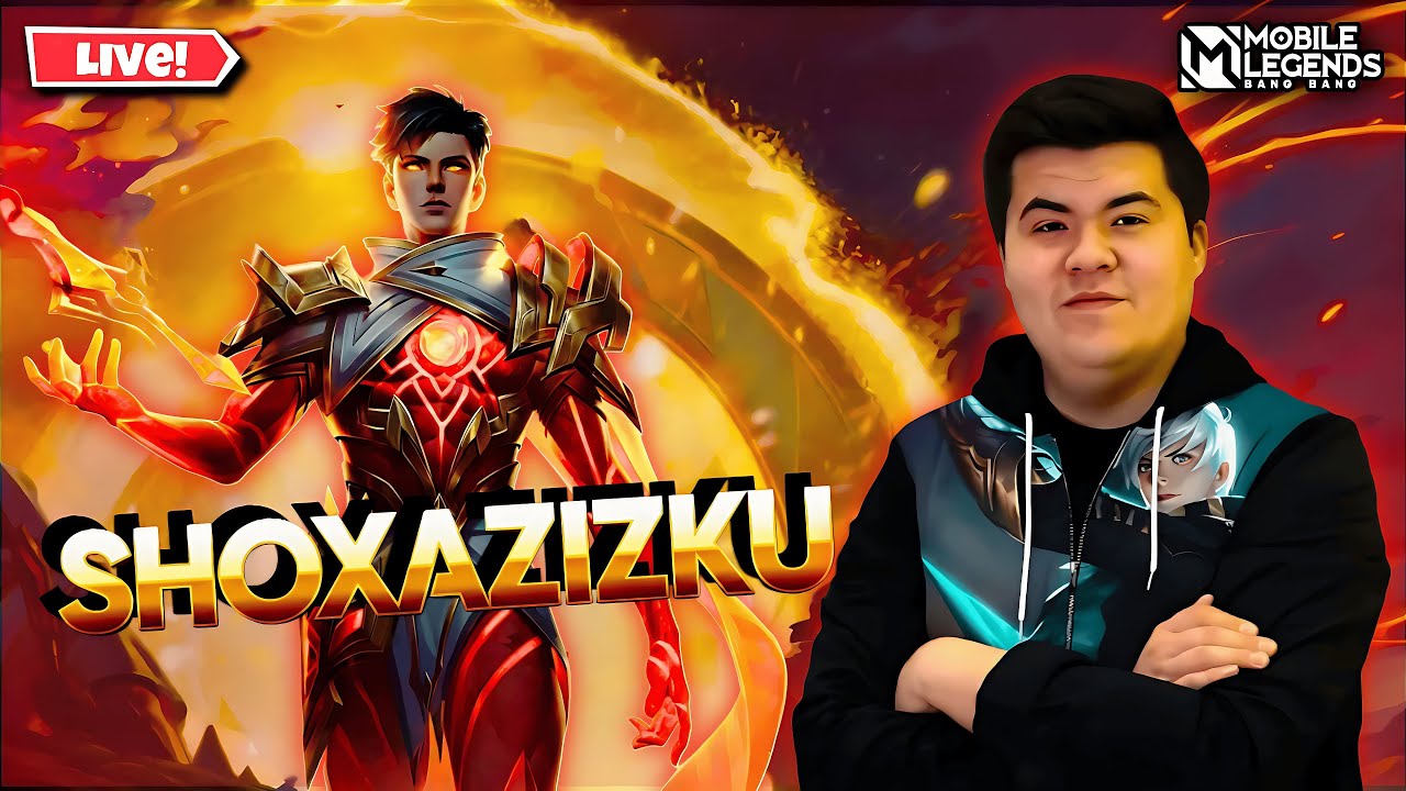 YANGI O'ZBEKISTON BIZ HAM OZGINA YANGILANDIK🔥LIVE!” SHOXAZIZKU_MLBB