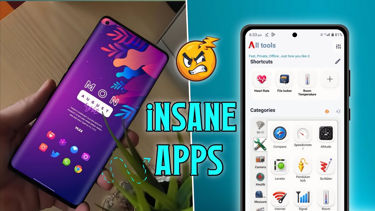 Top 5 Advanced Level INSANE Apps For Premium User 💀| Next Level Hi Tech Apps | Jarvis Android
