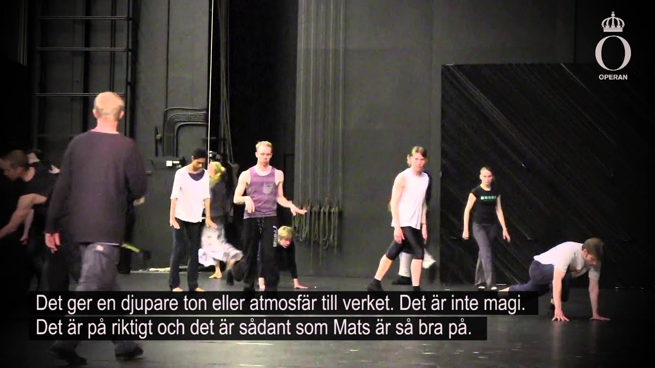 Behind the scenens Julia & Romeo by Mats Ek - Royal Swedish Opera