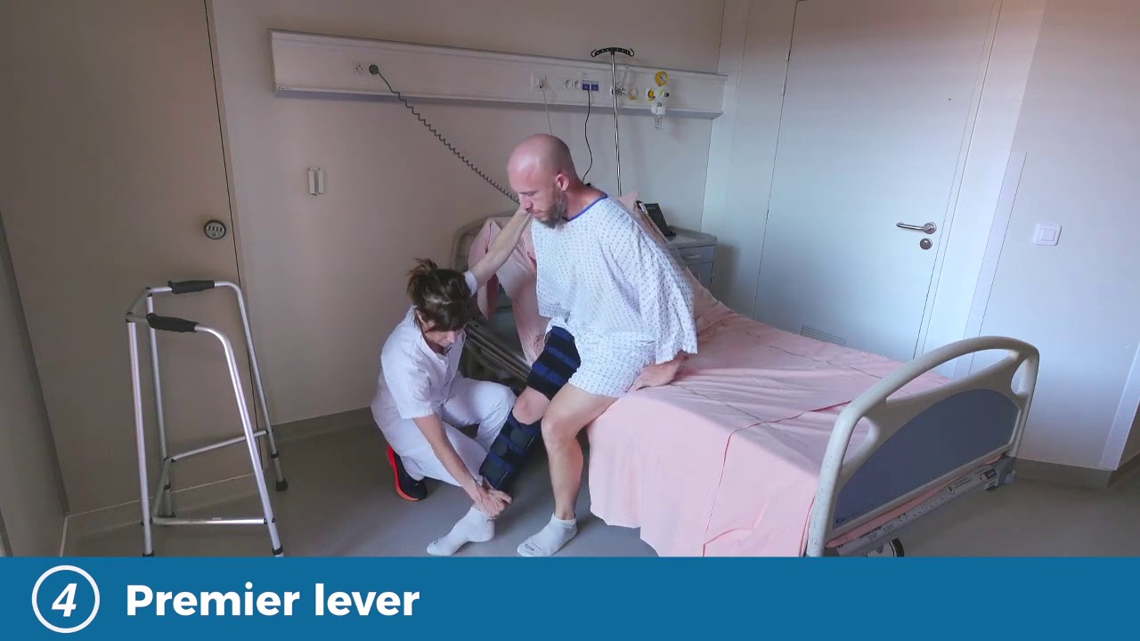 R&eacute;&eacute;ducation apr&egrave;s chirurgie pour une proth&egrave;se du genou