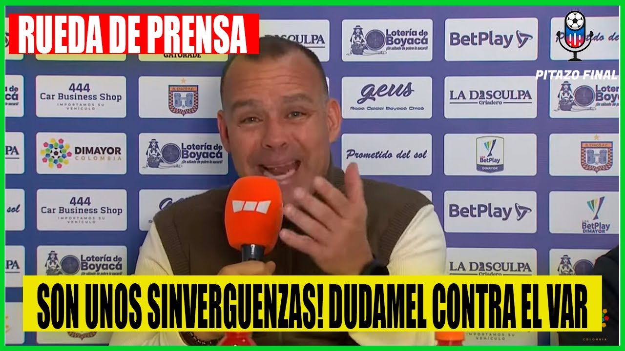 RUEDA DE PRENSA DE BUCARAMANGA HOY - RAFAEL DUDAMEL