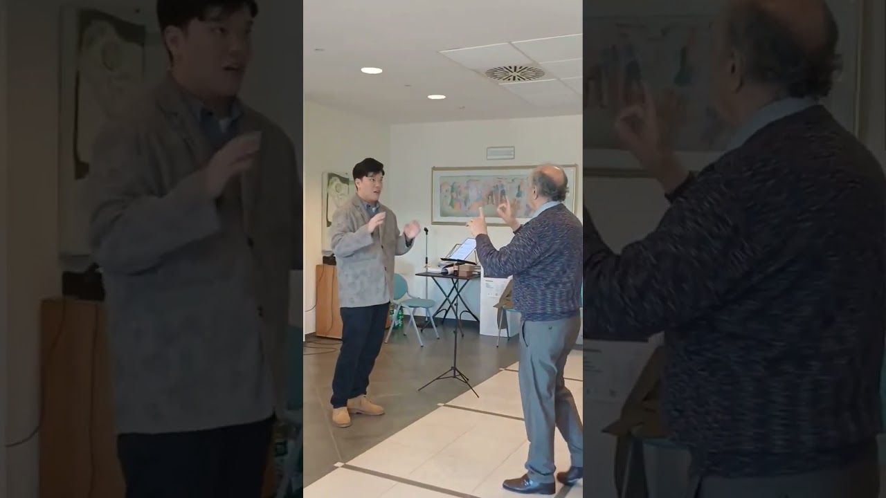 Leo Nucci(2024) the masterclass in Perugia in Italy-세빌리아의 이발사 중 