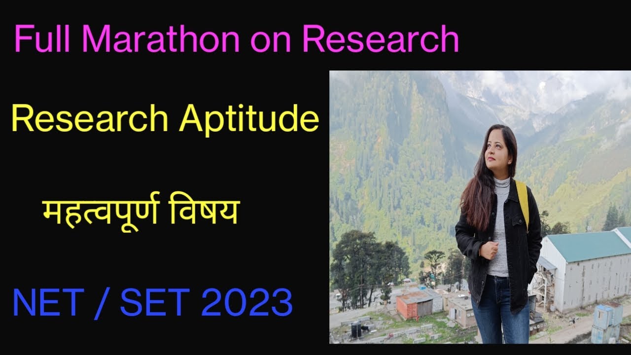 Full Marathon on Research Aptitude | 100% Sure Shot Topics | NET/JRF 2023|