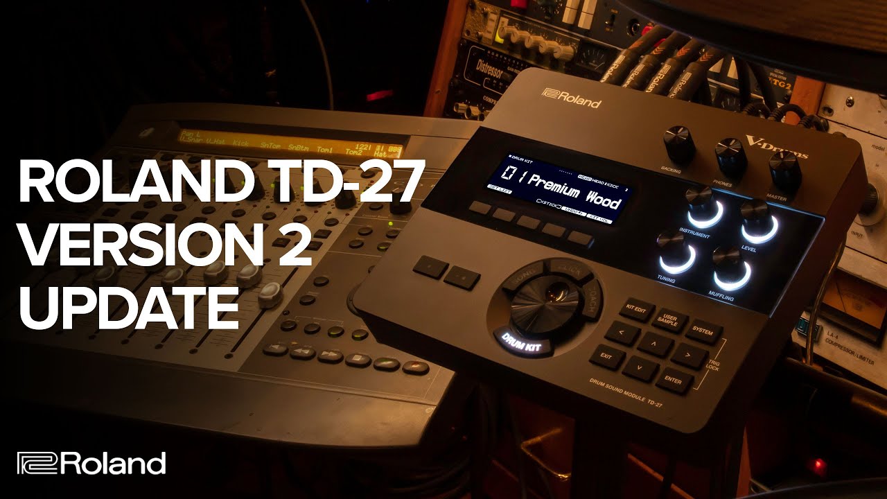 Roland TD-27 Wersja 2 Aktualizacja Roland Cloud