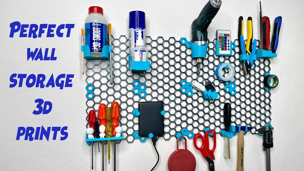 Perfect Wall Storage 3D Prints