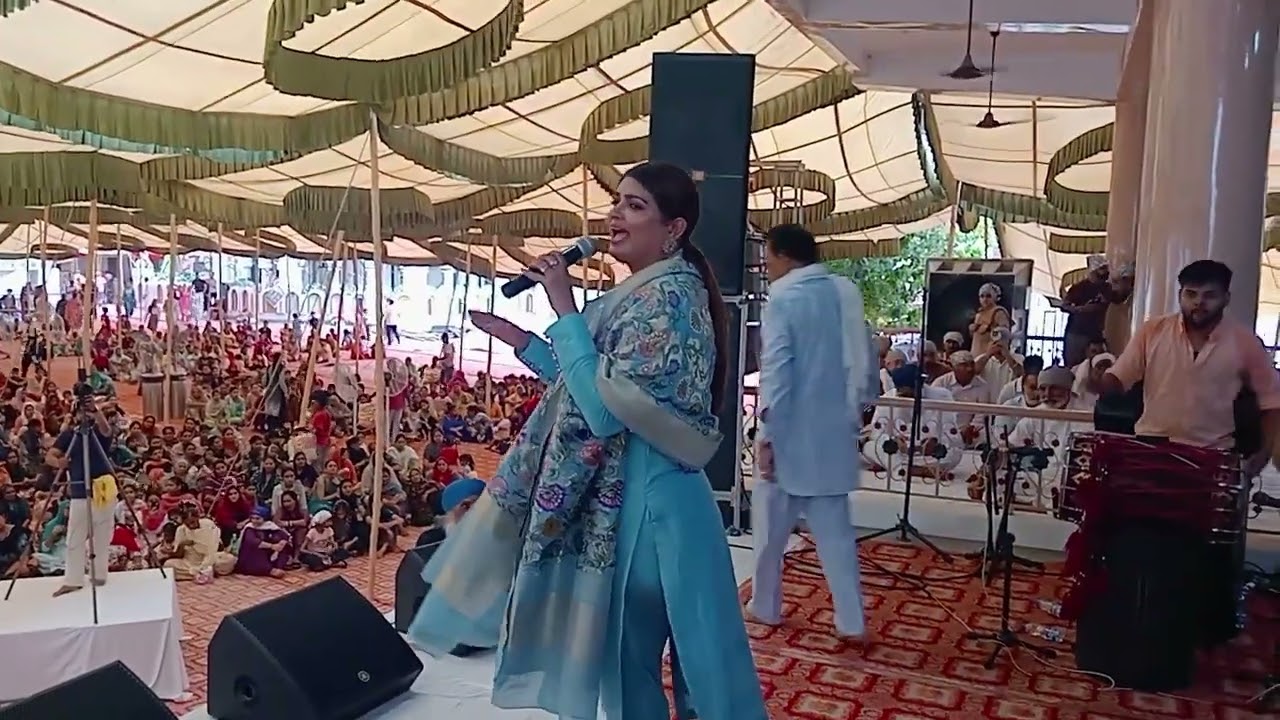 Aman Rozi live mela kishanpura monga song Logo