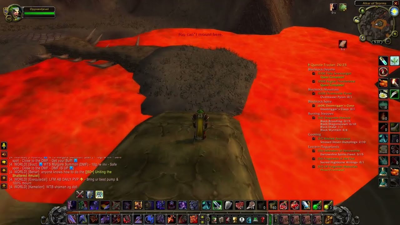 World of Warcraft: TBC #02 - Burning Steppes i dalsze przedstawianie świata
