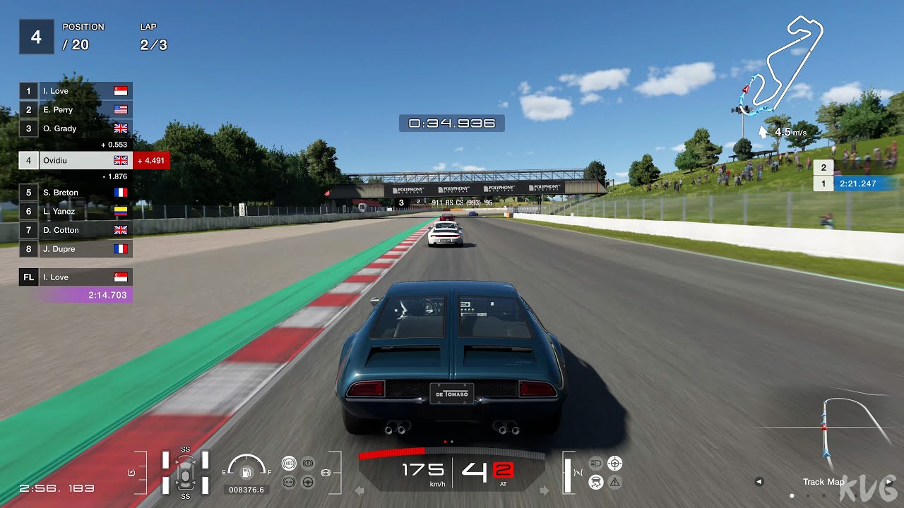 Gran Turismo 7 - De Tomaso Mangusta 1969 - Gameplay (PS5 UHD) [4K60FPS]