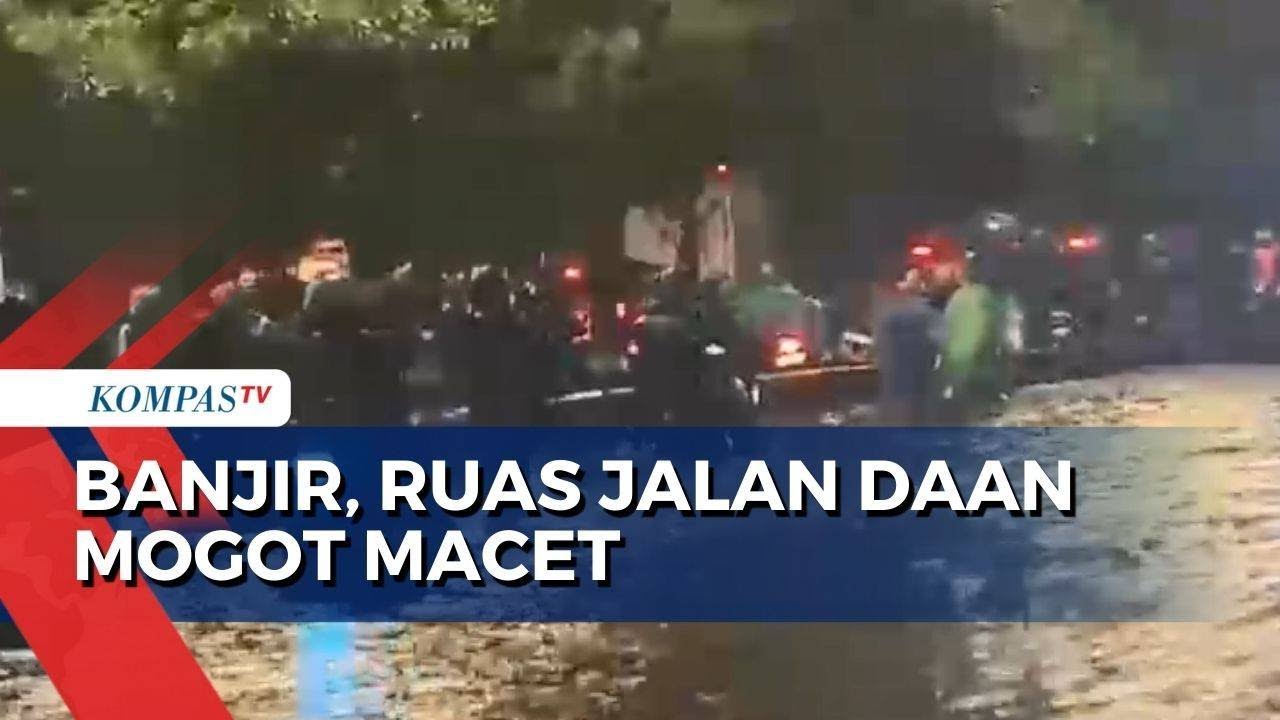 Hujan Deras, Jalan Daan Mogot Cengkareng Terendam Banjir