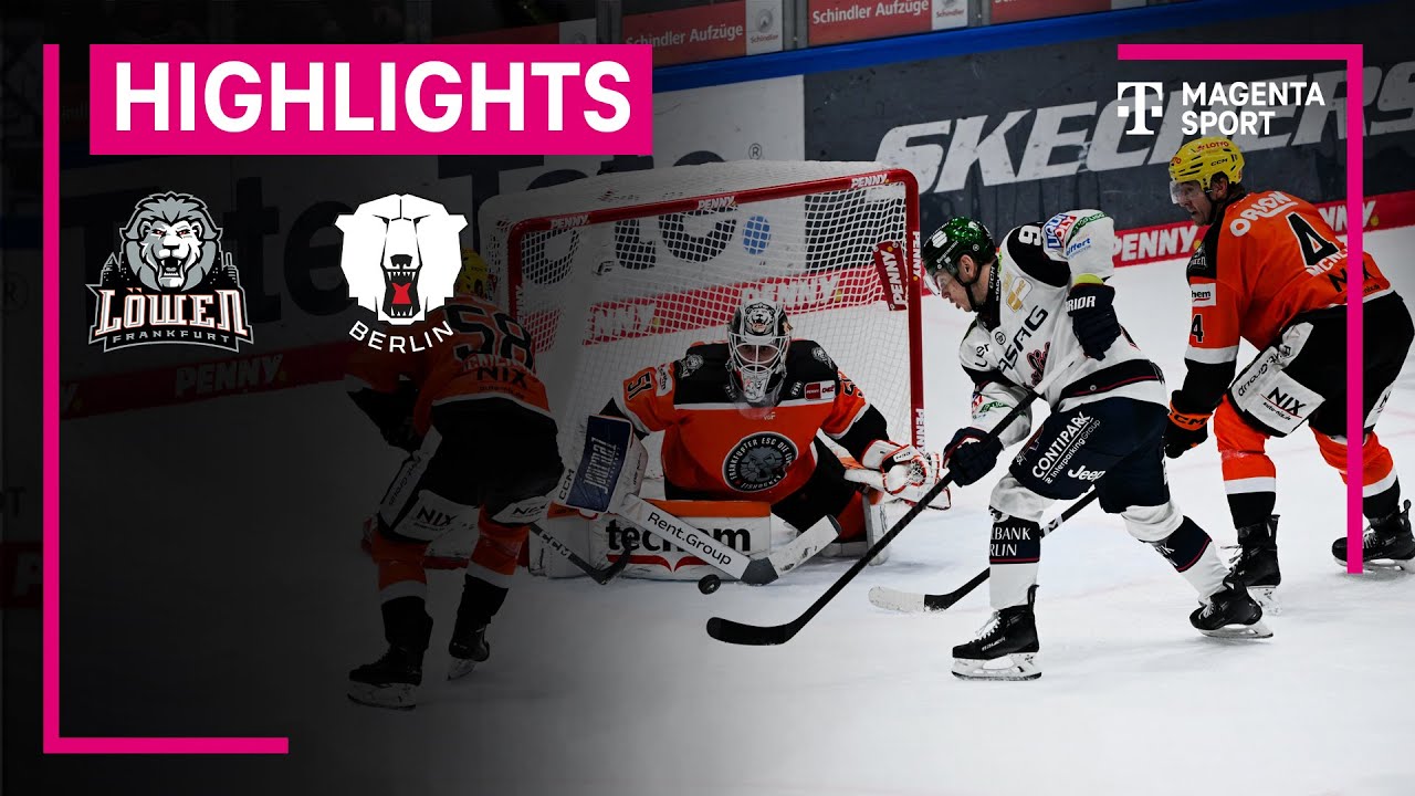 L&ouml;wen Frankfurt - Eisb&auml;ren Berlin | PENNY DEL | MAGENTA SPORT