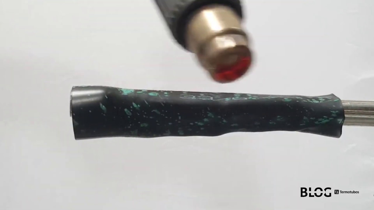 Como funciona um termo retr&aacute;til com tinta termo crom&aacute;tica?