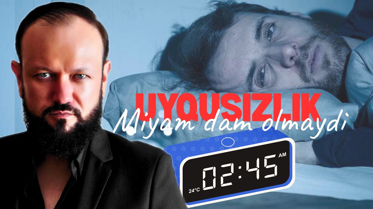 Uyqusizlik! Sabablari, xatoliklari va yechimi!