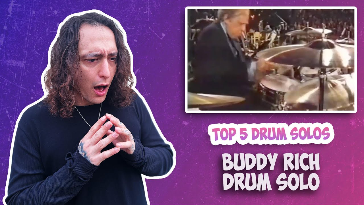 Hard Rock Drummer Reacts to Buddy Rich’s INSANE Speed & Control!🥁 (Top 5 Solos #2)