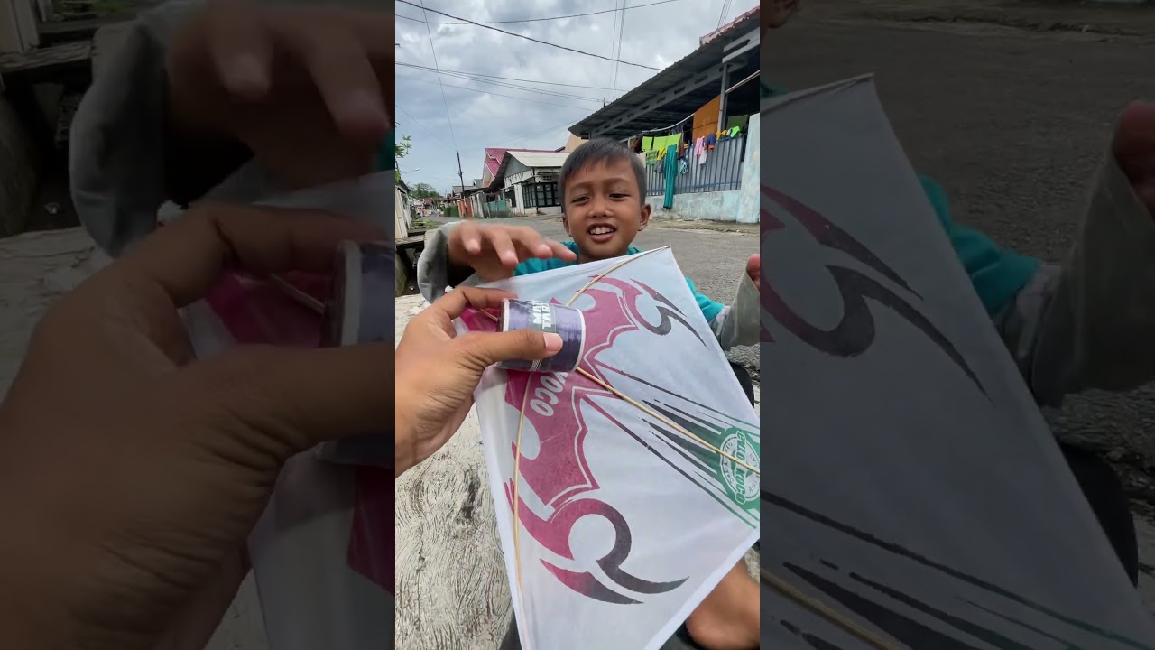 5 ribu dapet layangan dan gelasan