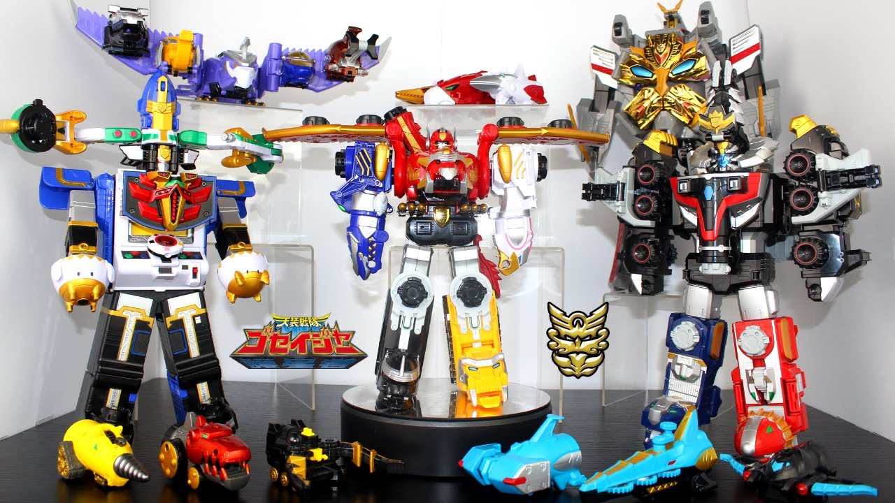 DX All Mecha / Gattai Tensou Sentai Goseiger (Power Rangers Megaforce) 天装戦隊ゴセイジャー