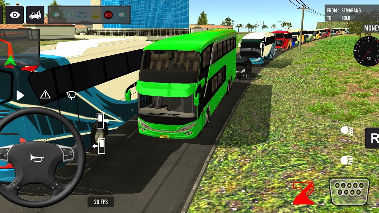 euro coach bus simulator 😱🚌 || new coach bus simulator part-28 Android gameplay