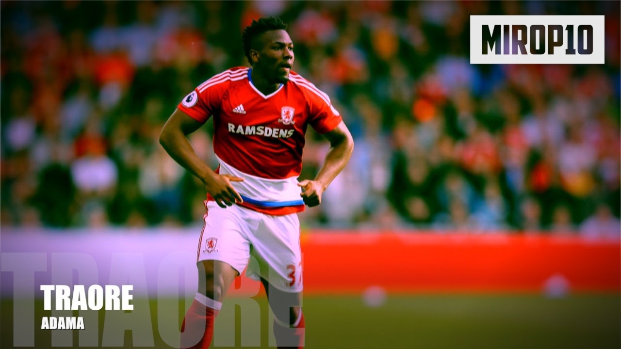 ADAMA TRAORE ✭ MIDDLESBROUGH ✭ THE BULLET  ✭ Skills & Goals ✭ 2016-2017