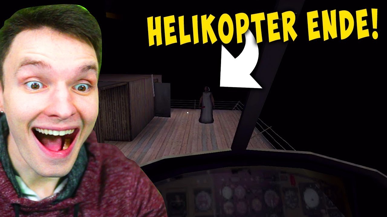 GRANNYS Helikopter benutzen UM ZU ENTKOMMEN !! - Granny