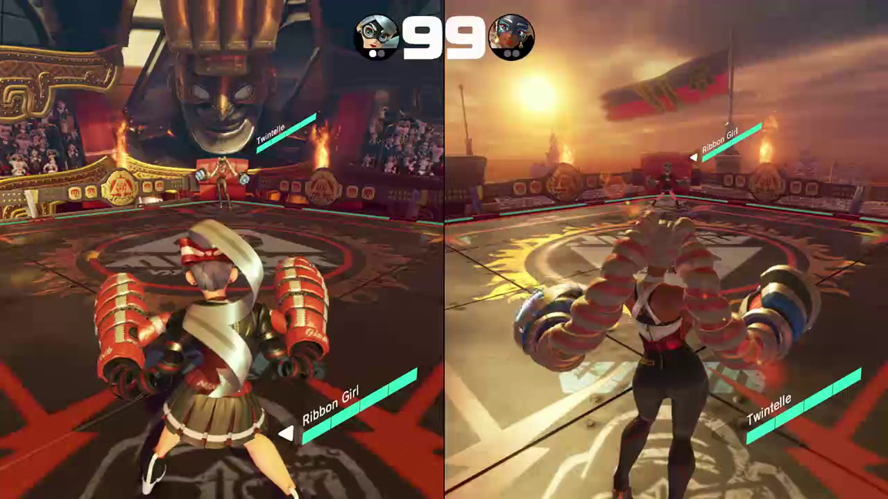 2017 ARMS Open Invitational - Grand Finals & FINAL BOSS! - E3 2017 (Nintendo Switch)