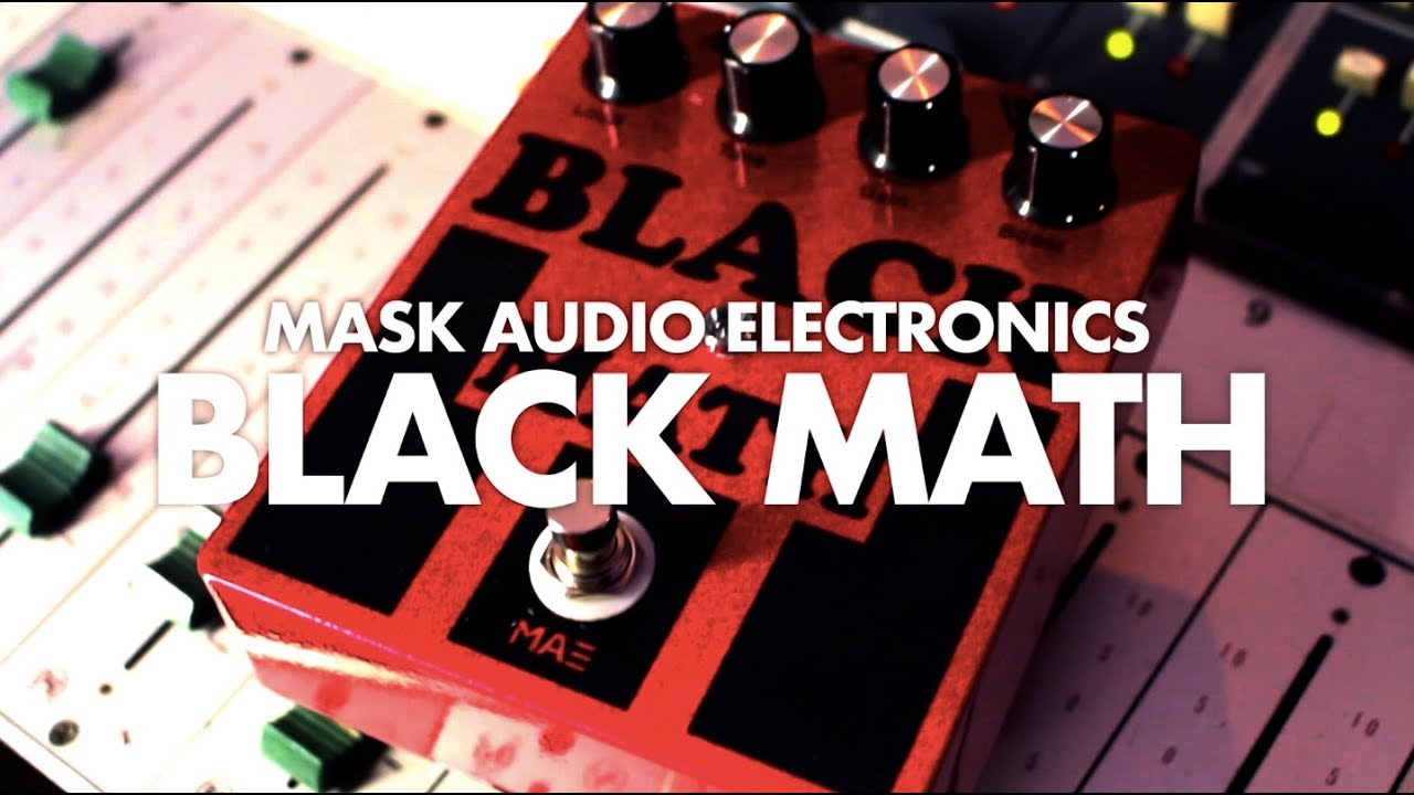 Mask Audio Electronics Black Math || Demo || NoiseGenerator