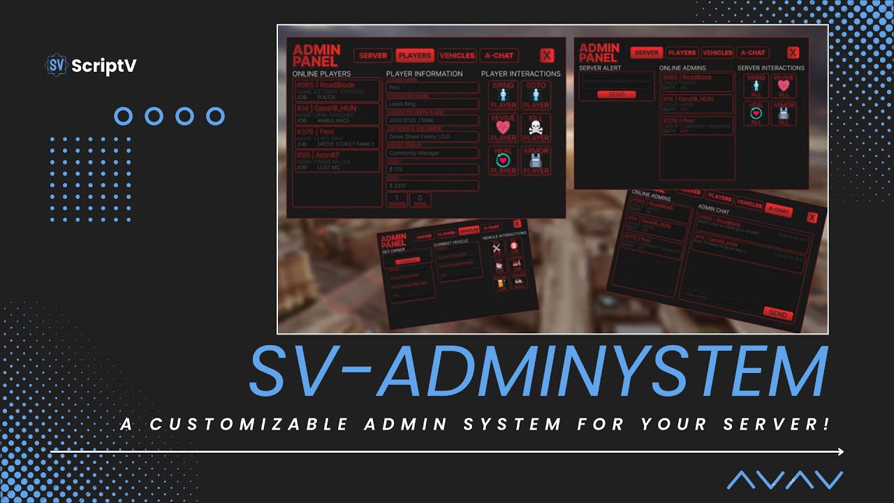 ADMIN RENDSZER - BERAKÁS ÉS CONFIGOLÁS (SV-ADMINSYSTEM)