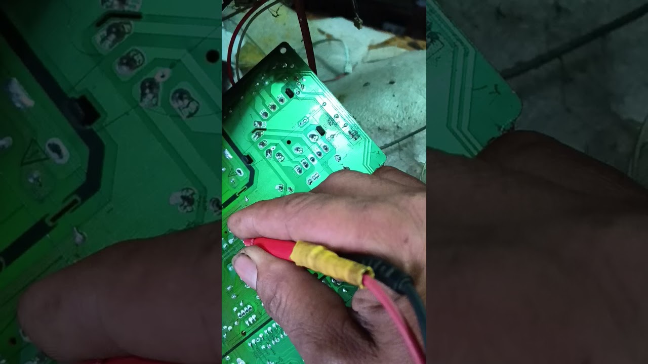 #crttvs HOW TO REPAIR tjpro 21'' universal board NO POWER #RAESS