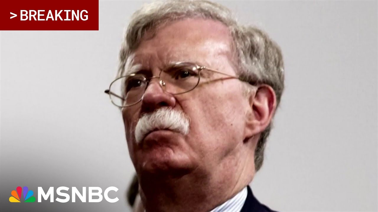 BREAKING: John Bolton indicted by federal grand jury&nbsp;