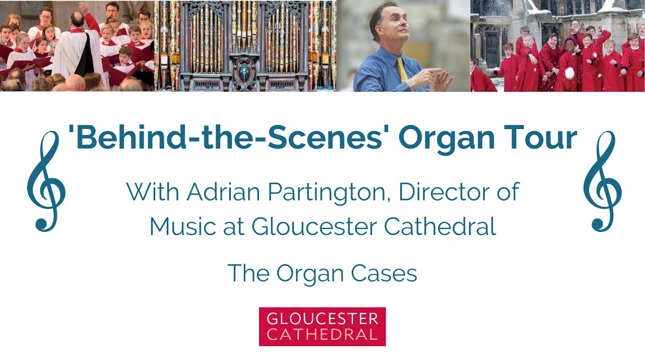 Behind the Scenes Organ Tour with Adrian Partington, 15th May