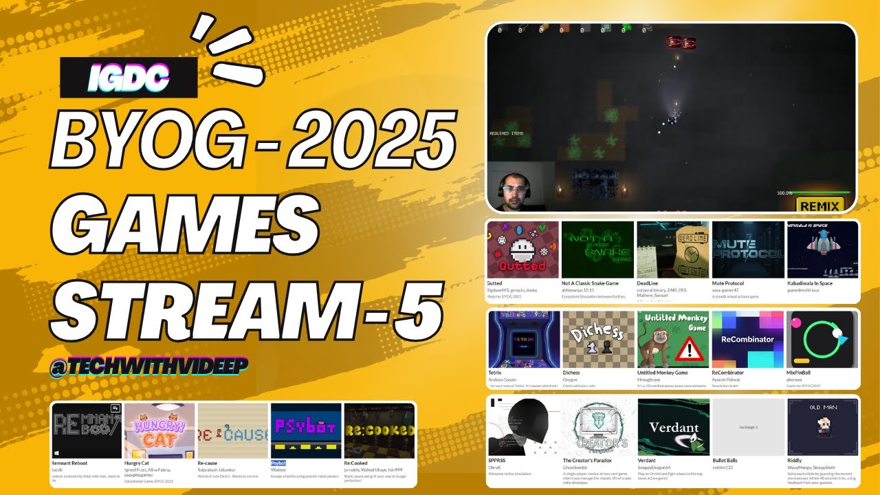 BYOG 2025 - Stream - 5