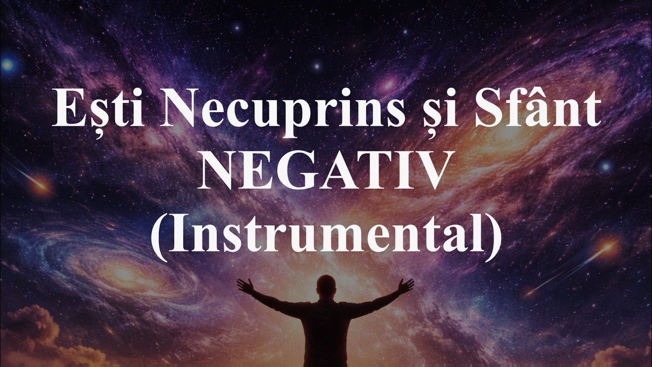 Eşti necuprins şi sfânt (Great is Thy Faithfulness) (NEGATIV) -  Cântec Divin