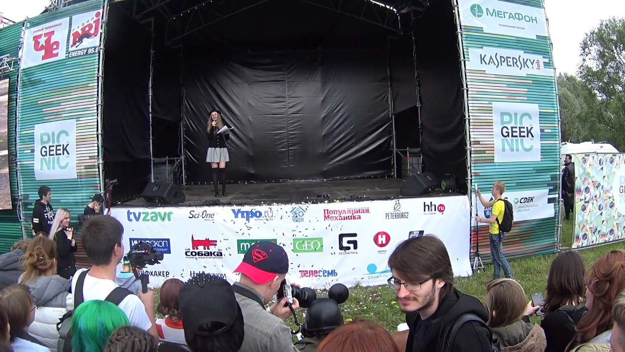 ✅ cosplay на geek picnic 2017 Санкт Петербург косплей anime гик пикник