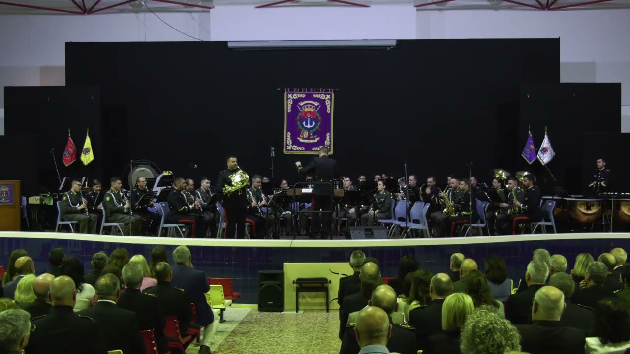 Concierto Unidad de Música del Tercio Sur, aniversario acción de San Pedro Abanto