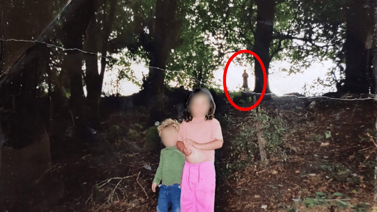 30 Fotos de Fantasmas ATERRADORAS Capturadas en el Bosque | Compilaci&oacute;n de Terror V81