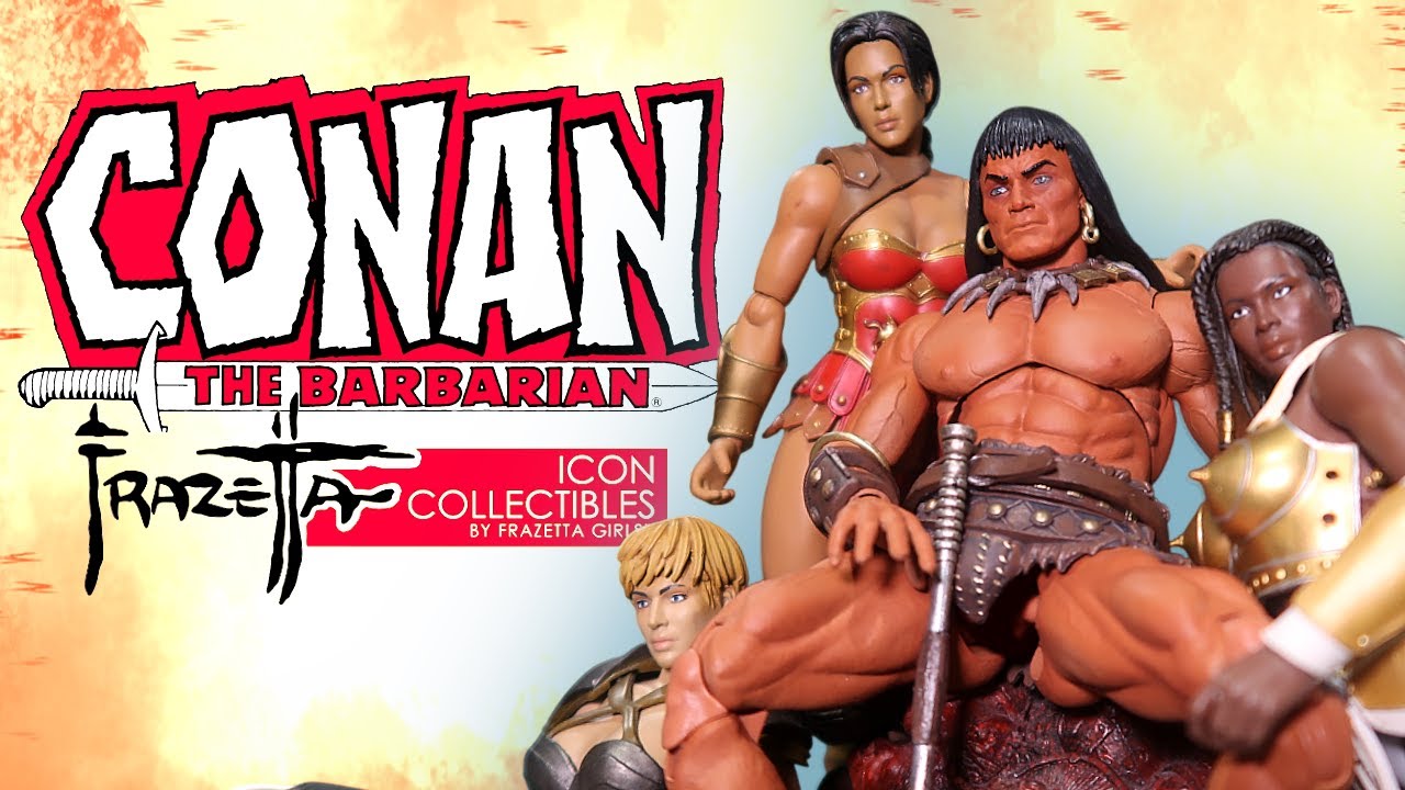 Frazetta Girls CONAN The Barbarian Icon Collectibles Action Figure Review + Comparison