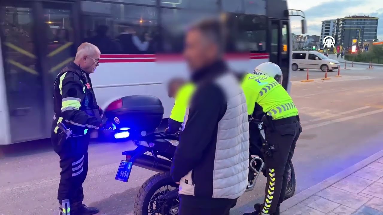 Edirne'de ETUS'ta ikinci alkollü şoför vakası