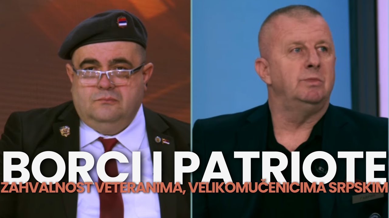 Vecna zahvalnost nasim veteranima, velikomucenicima srpskim - Rodjeni kao borci i patriote