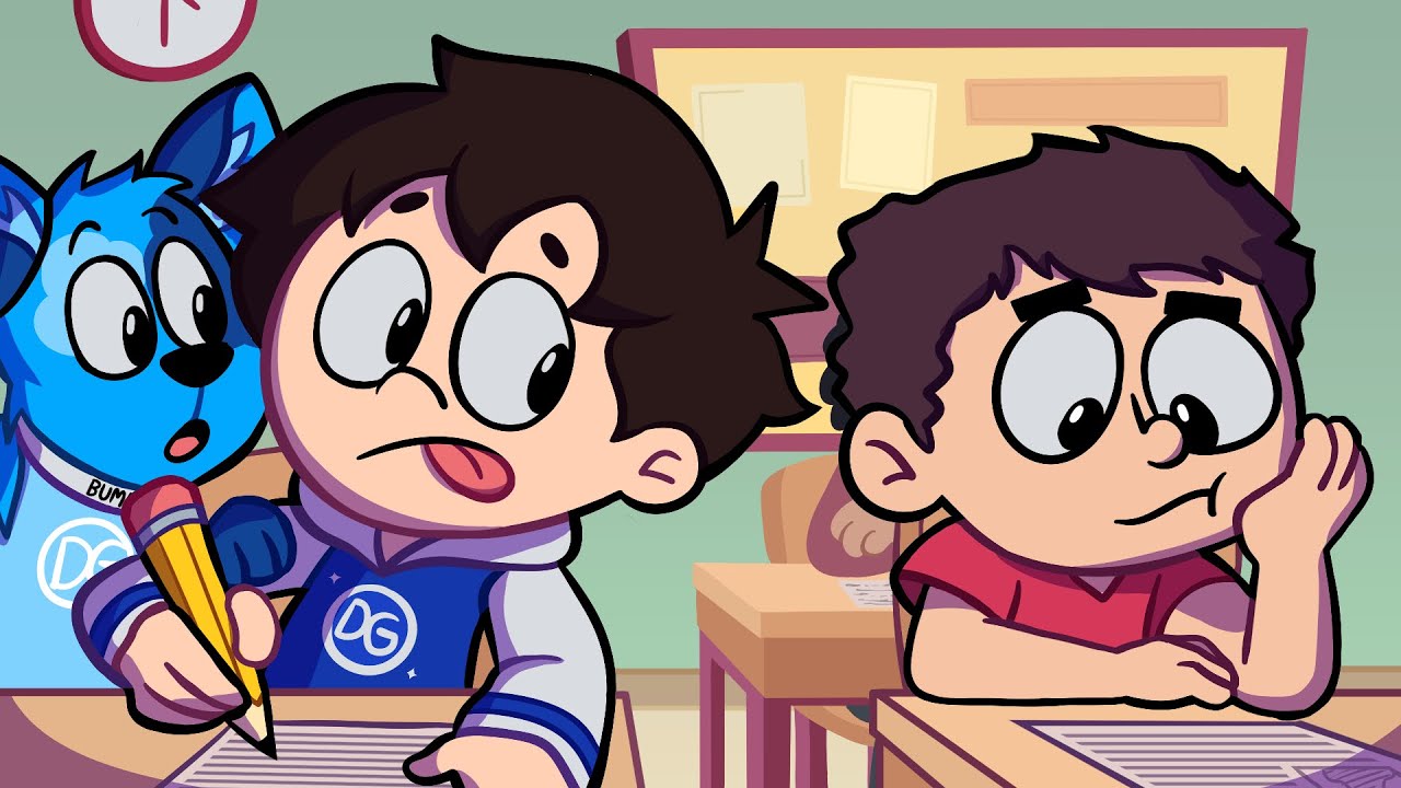 SIMULADOR de COPIAR en LA ESCUELA - DeGoBooM