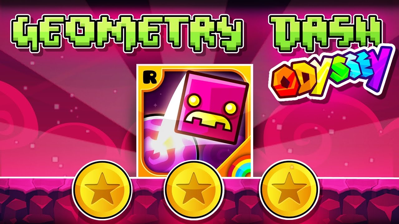Geometry Dash: Odyssey (ALL LEVELS / ALL COINS)