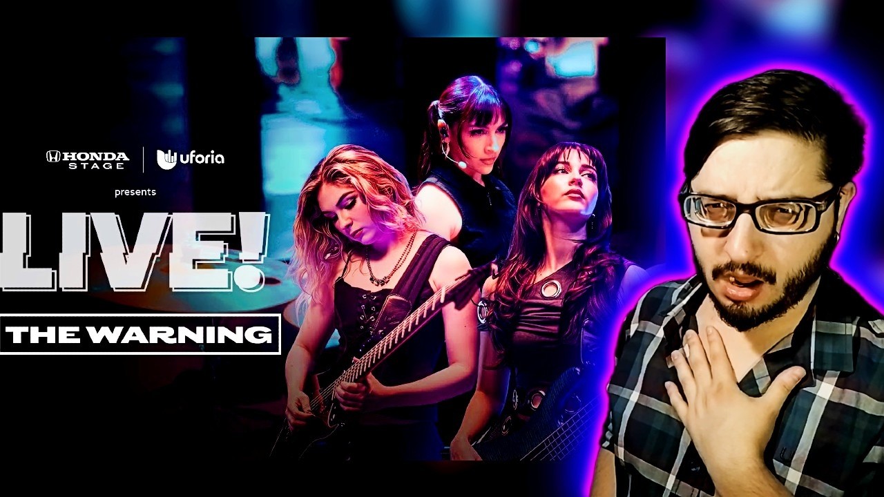 Increíble reacción a Escapism (Live) | The Warning | Honda Stage x Uforia Music @TheWarning
