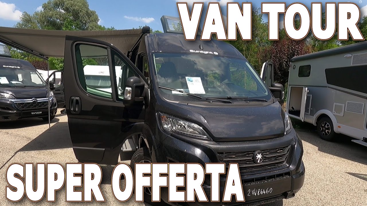 VAN TOUR SUNLIGHT CLIFF 601 ADVENTURE super prezzo #vantour #andreacamper #sunlightcliff601 #hymer
