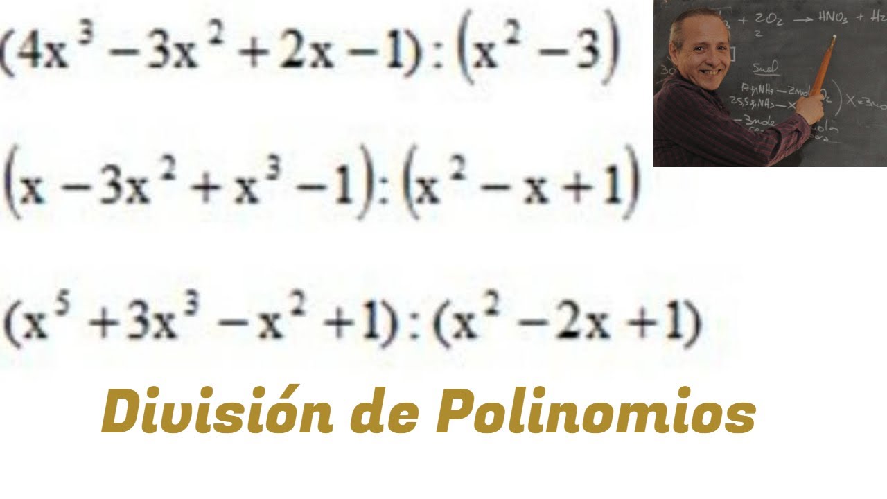 División de Polinomios