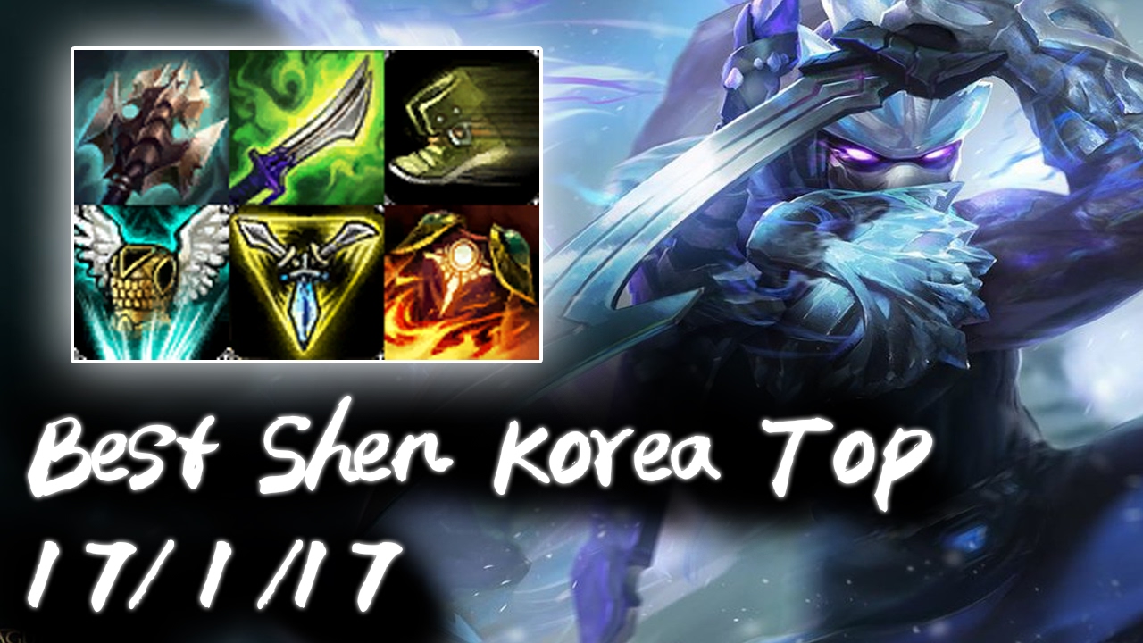 Best Shen Korea Top vs Fiora | Korea High Elo Replays