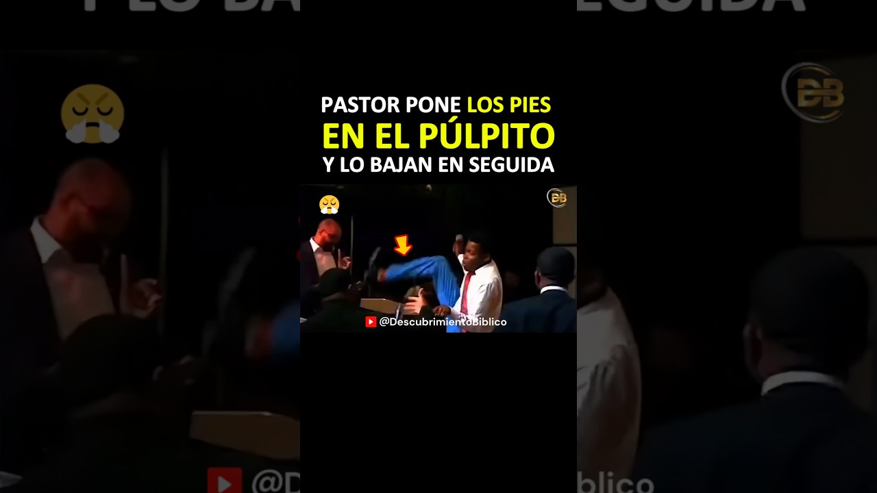 Invitado Predica, Pero su Irrespeto al P&uacute;lpito Enfurece al Pastor y lo Corrige en Vivo