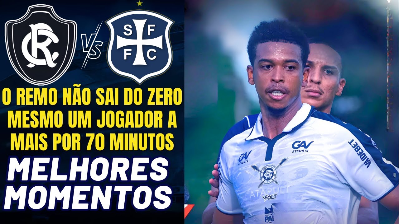 👉SÃO FRANCISCO X REMO | - Parazão 2026 | GOLS E MELHORES MOMENTOS! Leão Azulino