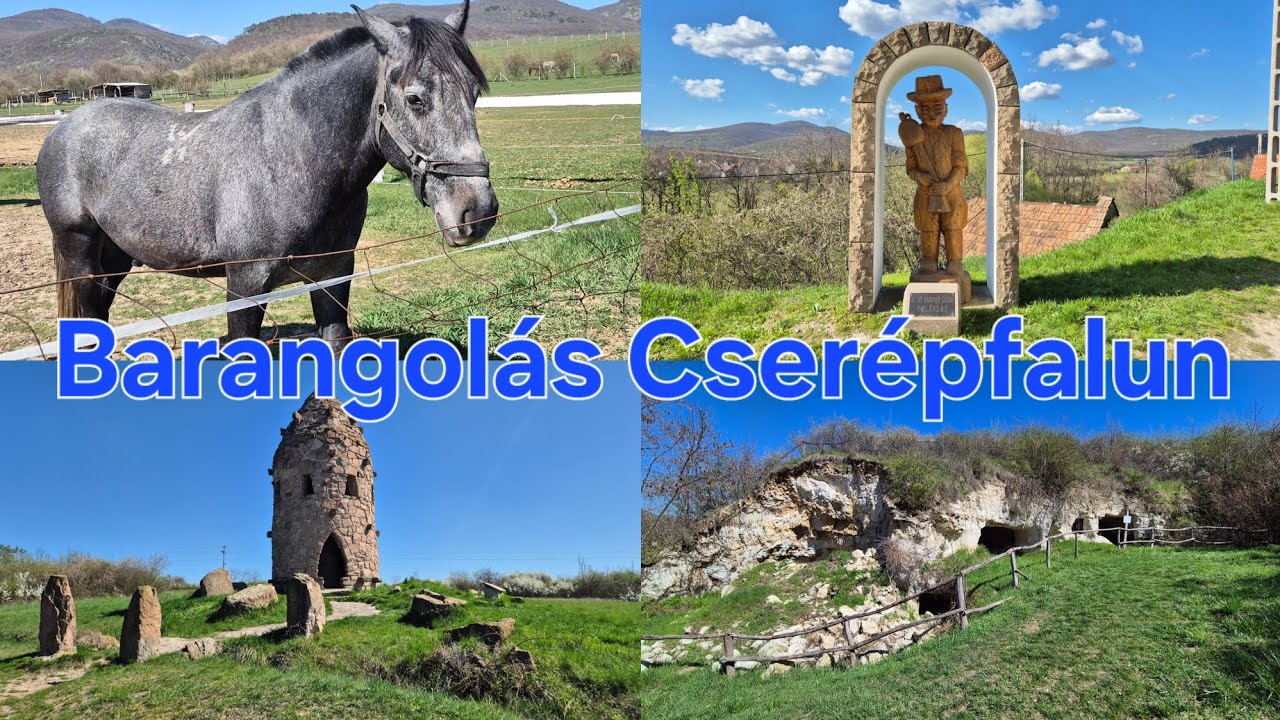 Cserépfalu-i Túrám 1.rész #travel #tour #hungary #4k #vlog #vlogmusic #cserépfalu #horse