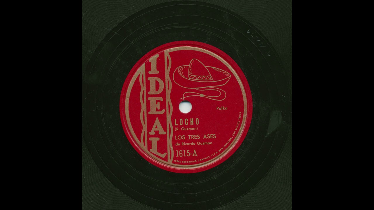 Los Tres Ases de Ricardo Guzman - Locho - Ideal 1615-A