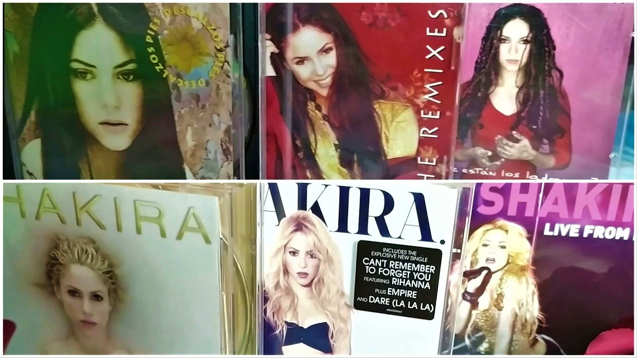 Shakira, Mi Colección Completa, Discografía de Cds, Unboxing Tutorial @Shakira #Shakira