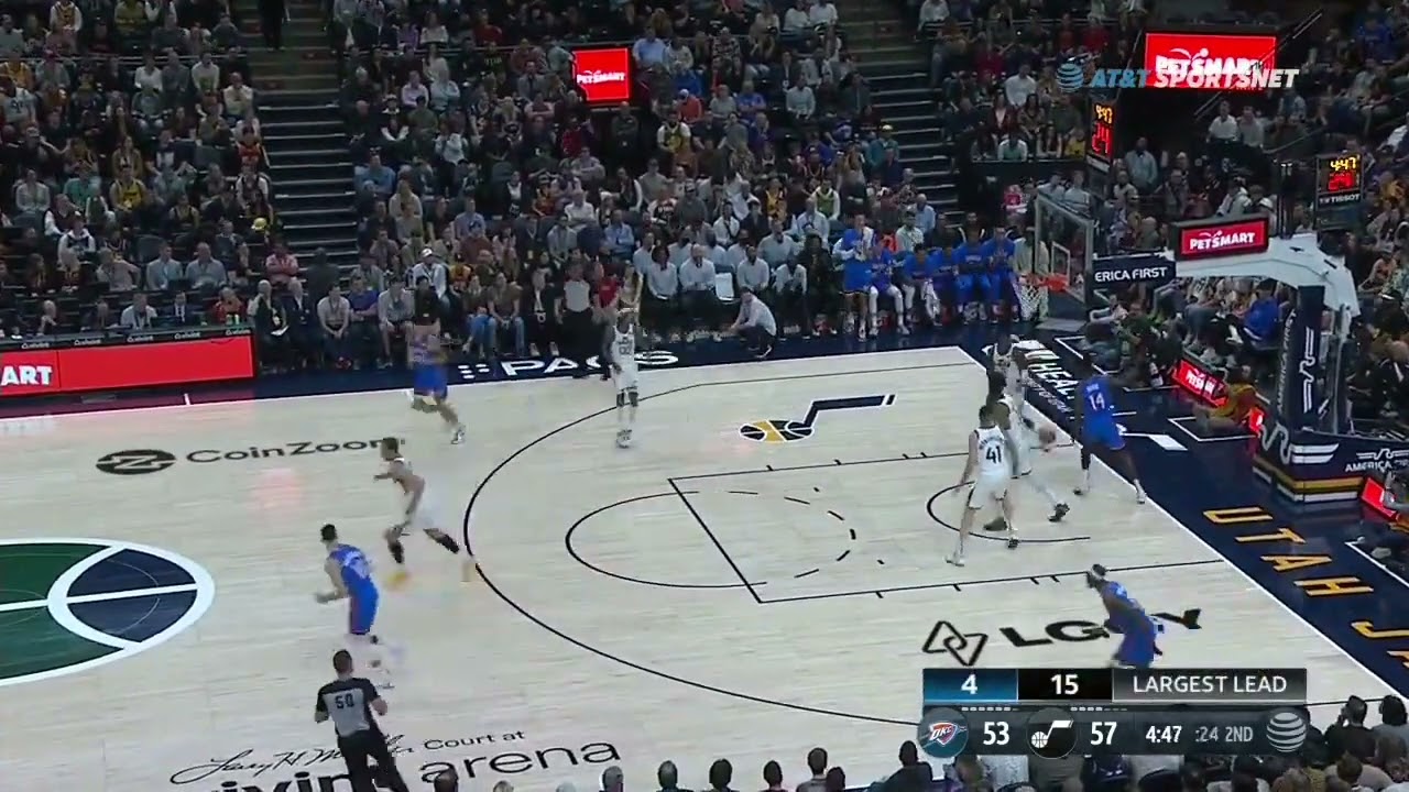 Jaylen Hoard vs UTAH 23 PTS          4.06.22