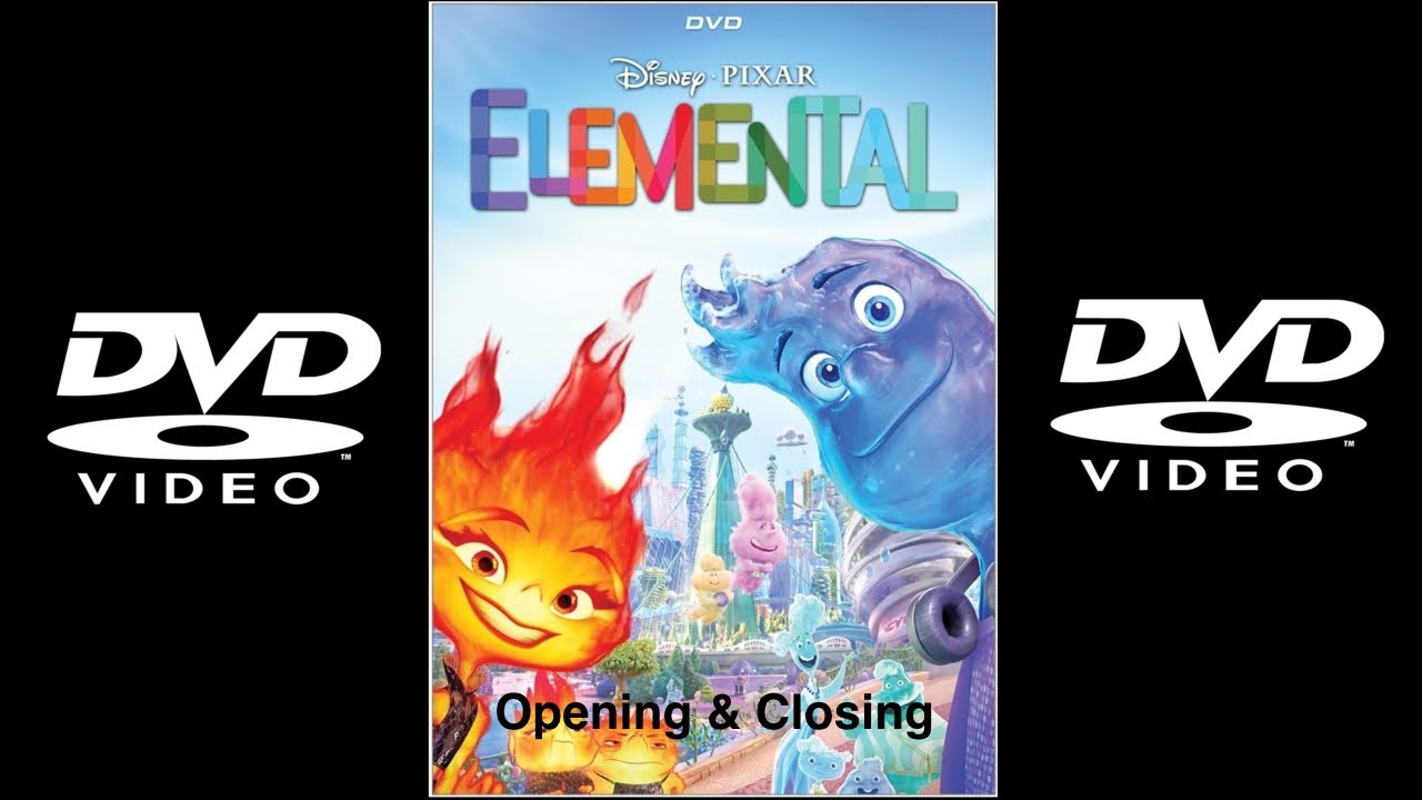 Opening & Closing to Elemental 2023 DVD