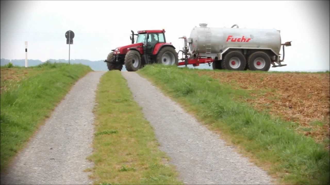 Case Cs 150 + Fuchs 18.500l Güllefass